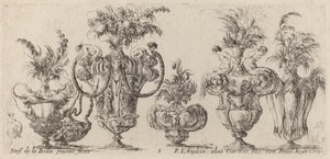 Fantastische Vasen von Stefano della Bella