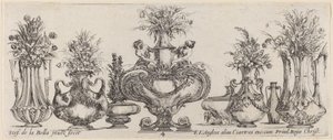 Fantastische Vasen, wahrscheinlich 1646