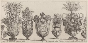 Fantastische Vasen, wahrscheinlich 1646