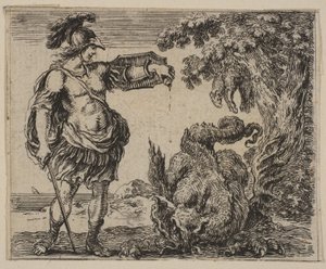 Jason, aus dem Spiel der Mythologie von Stefano della Bella