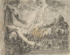 Jupiter und Danaë, aus 