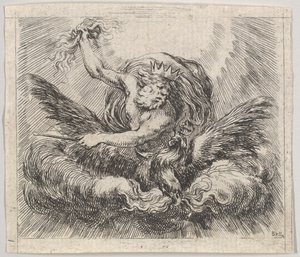 Jupiter, aus Spiel der Mythologie von Stefano della Bella