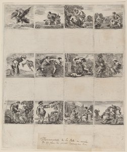 Mythologische Spielkarten, 1644