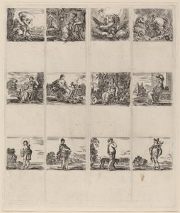 Mythologische Spielkarten, 1644
