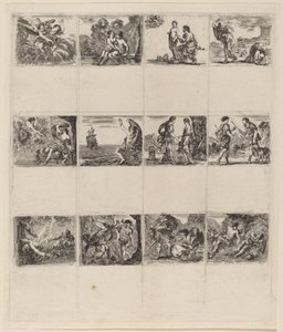 Mythologische Spielkarten, 1644