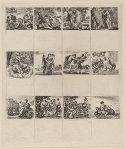 Mythologische Spielkarten, 1644