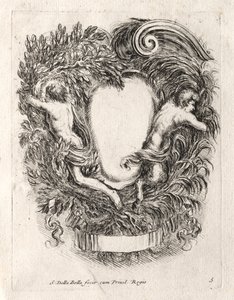 Neues Modell für eine Kartusche, 1647