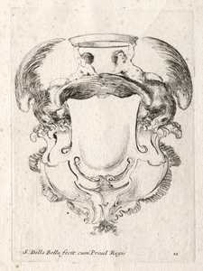 Neues Modell für eine Kartusche, 1647