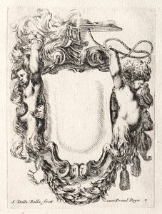 Neues Modell für ein Kartusche, 1647