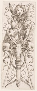 Ornamenti o Grottesche (Groteskes Ornament) von Stefano della Bella