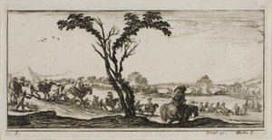 Tafel Fünf aus Zeichnungen von verschiedenen Bewegungen der Soldaten