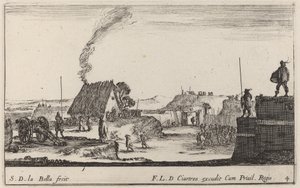 Soldat spielt Trommel, um 1641 von Stefano della Bella