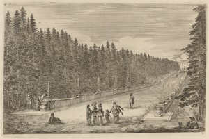 Die Allee der Brunnen