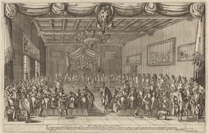 Das Bankett der Piacevoli, 1627