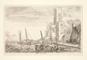 Turm von Calais von Stefano della Bella