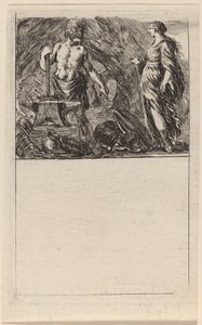 Vulkan und Thetis von Stefano della Bella