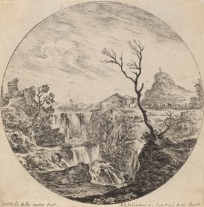 Wasserfall mit drei Stufen, 1646