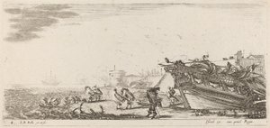 Windiger Hafen von Stefano della Bella