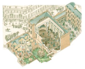 Großer Pumpenraum, Bath, Somerset von Stephen Conlin