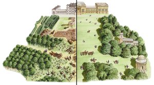 Die Entwicklung der Stowe-Landschaftsgärten, Buckinghamshire, ca. 1741-1780