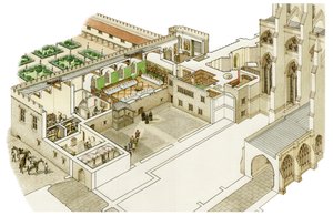 Das vorreformatorische Dekanat der Westminster Abbey, ca. 1520-1535 von Stephen Conlin