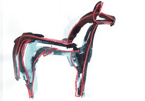 Pferd III, 2016 von Stephen Dow