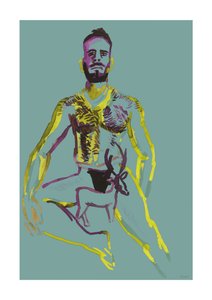 Der Gott des Horns, 2023 von Stephen Dow
