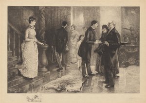 Der Besuch in der Stadt von Stephen James Ferris after William Thomas Smedley