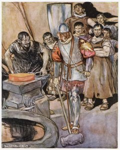 Illustration für Siegfried den Drachentöter