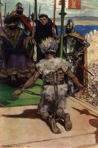 Montezuma II. wurde 1519 von Hernan Cortes gefangen genommen von Stephen Reid