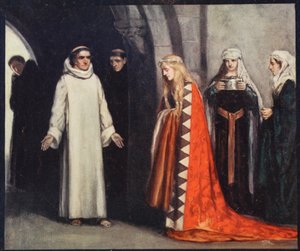 Heiliger Bernhard und seine Schwester Hombeline, Illustration aus 