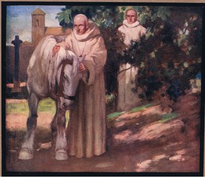 St. Kolumba und das weiße Pferd von Stephen Reid