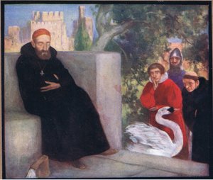 St. Hugo von Lincoln und der Schwan