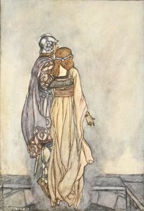 Sie erhoben sich in die Luft, Illustration aus 