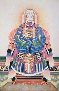 Tzu-Hsi, nach einer chinesischen Zeichnung