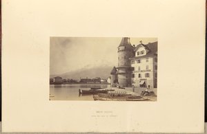 Berg Pilatus (vom Vierwaldstättersee) von Stephen Thompson