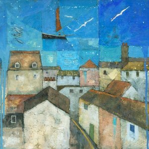 Fischerboot-Dorf von Steve Mitchell