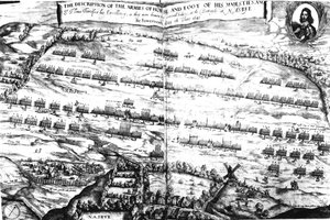 Die Beschreibung der Armeen zu Pferd und zu Fuß seiner Majestät in der Schlacht von Naseby, 14. Juni 1645, erstmals veröffentlicht in 