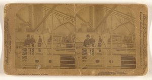 An Deck, Dampfer "Teutonic" von Strohmeyer and Wyman