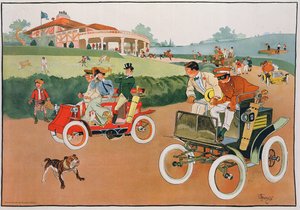 Das Rennen von den Links, veröffentlicht von Max Williams, gedruckt von R.A. Welcke, New York