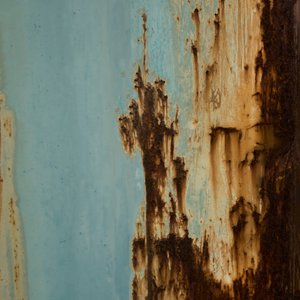 Blauer Rostverfall