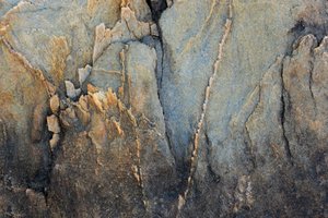 Geschichtete Felsenformation
