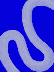 Abstrakter blauer Fluss von Studio Palette