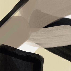 Fließende neutrale Formen von Studio Palette