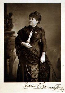 Marie Effie Wilton Bancroft (1839-1921), Schauspielerin und Theatermanagerin, Porträtfotografie