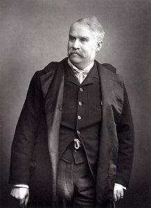 Sir William Schwenck Gilbert (1836-1911), Dramatiker, Porträtfotografie