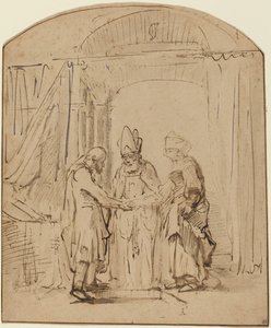 Die Verlobung der Heiligen Jungfrau von Studio of Rembrandt van Rijn