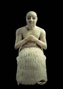 Kunst Mesopotamien: Statue des Intendanten Ebih-il