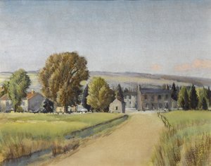 Straße zum Dorf, ca. 1900 von Sunderland Rollinson