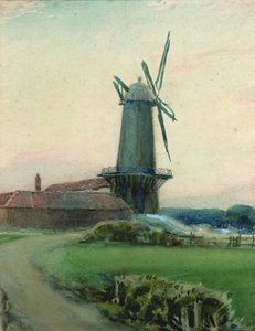 Studie einer Windmühle von Sunderland Rollison